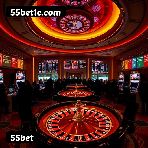 Catálogo 55bet 2.547 jogos - Pragmatic Play, Evolution, NetEnt